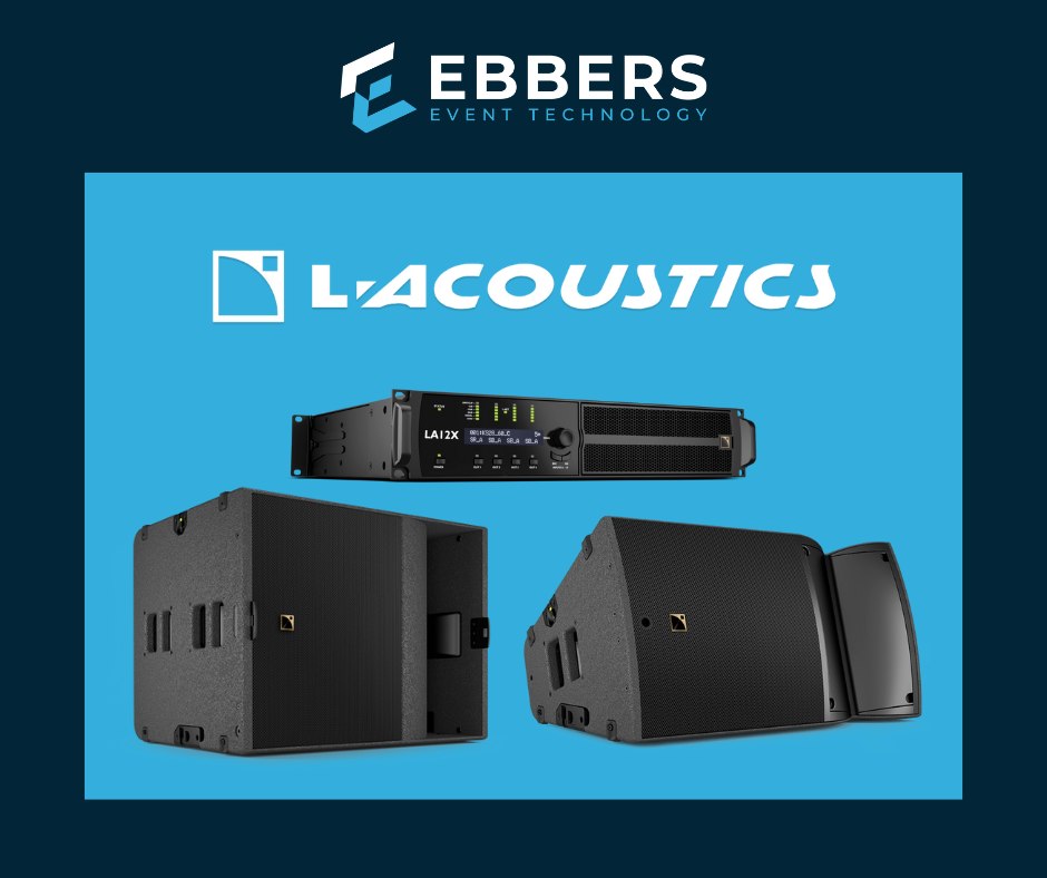 Ebbers Event Technology breidt uit met krachtig L-Acoustics systeem